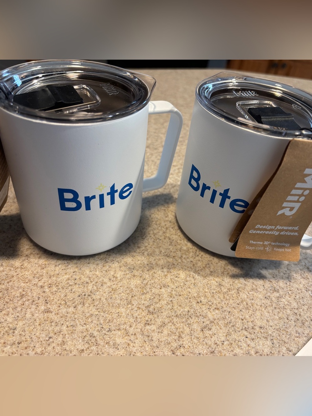 MiiR 12oz Stainless Steel Coffee Mug Double Wall Vacuum Insulated NEW Set Of 2